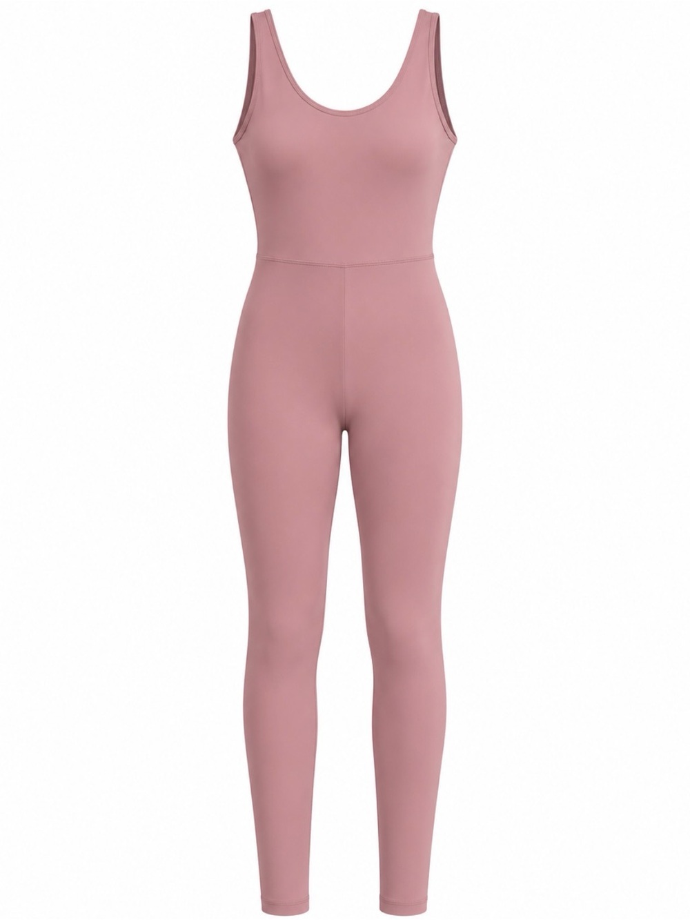 Old Navy Dusty Rose Sleeveless Fitted Jumpsuit size:medium tall